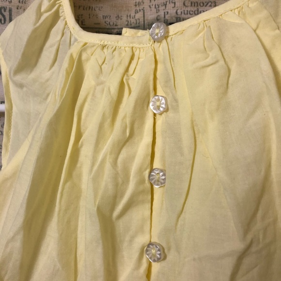 Maggie Zoe pastel yellow dress size 5T - Picture 5 of 5